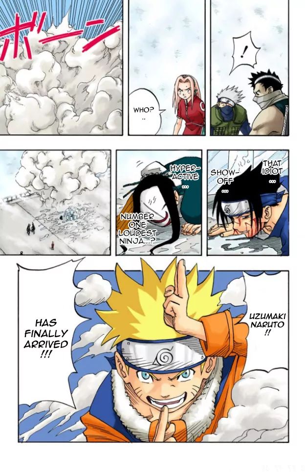 Naruto - Full Color - Vol.3 Chapter 24: Speed!!