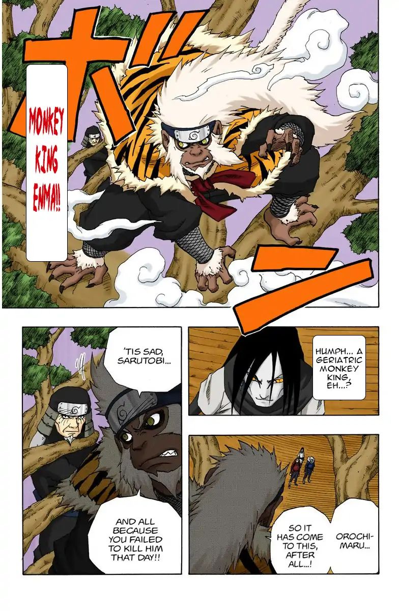 Naruto - Full Color - Vol.14 Chapter 120: Hokage Vs. Hokage!!