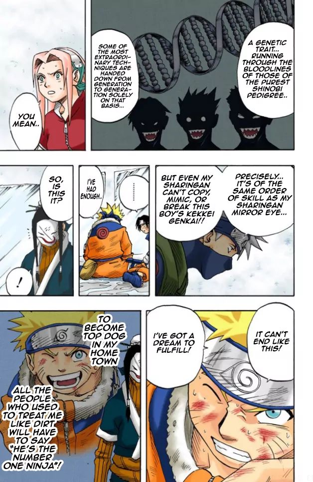 Naruto - Full Color - Vol.3 Chapter 25: Dreams...!