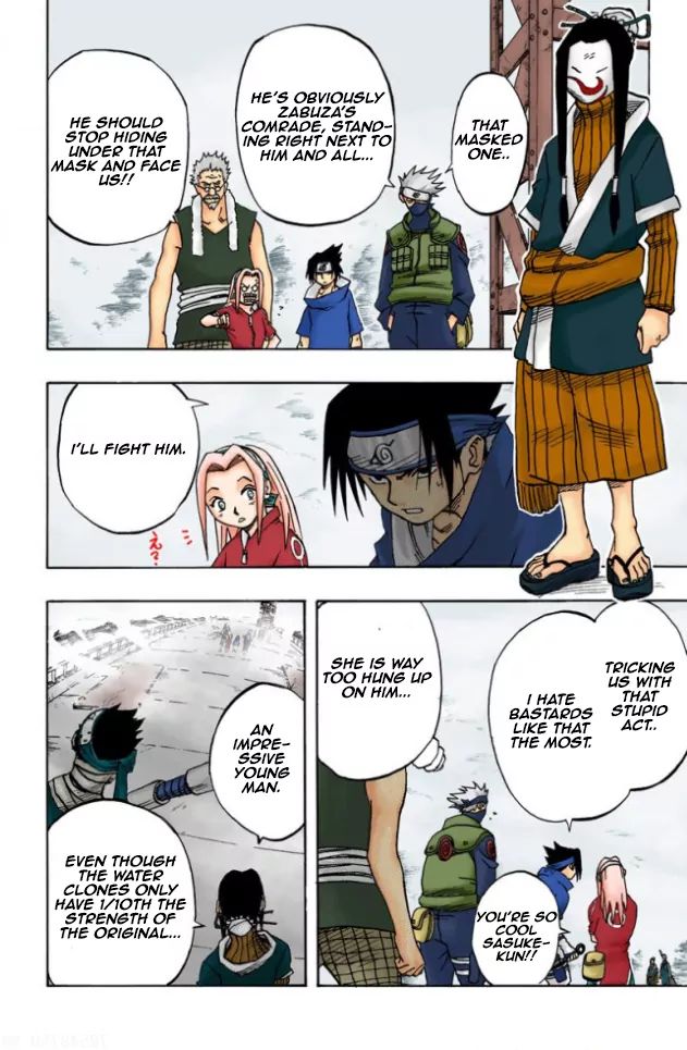 Naruto - Full Color - Vol.3 Chapter 23: Ambush Times Two!!