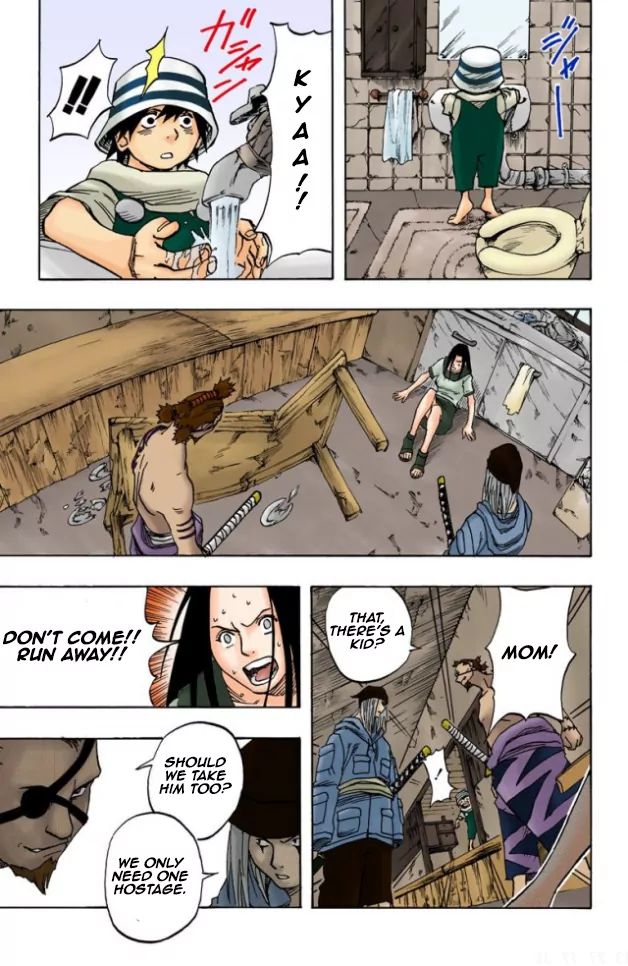 Naruto - Full Color - Vol.3 Chapter 23: Ambush Times Two!!