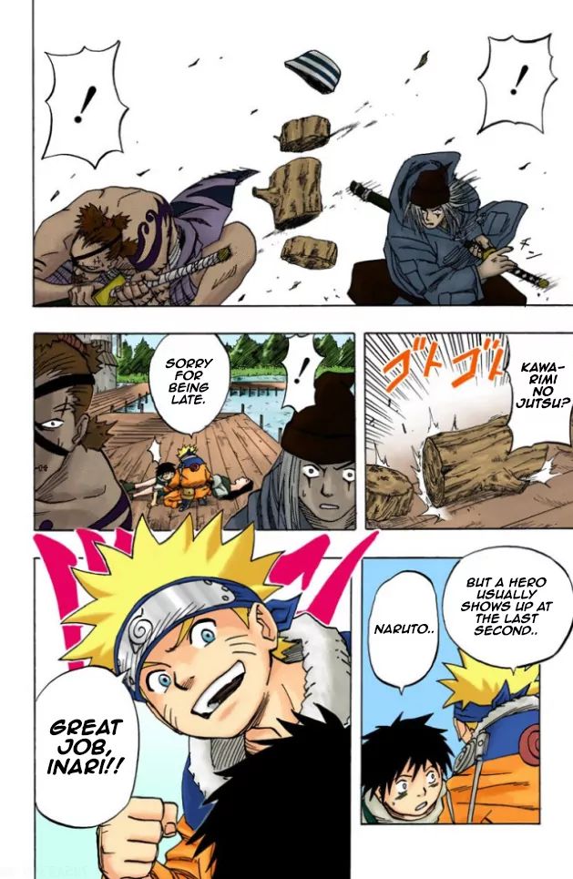 Naruto - Full Color - Vol.3 Chapter 23: Ambush Times Two!!