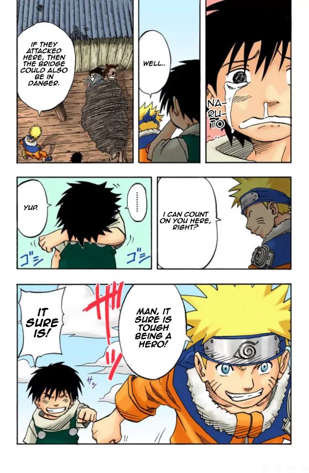 Naruto - Full Color - Vol.3 Chapter 23: Ambush Times Two!!