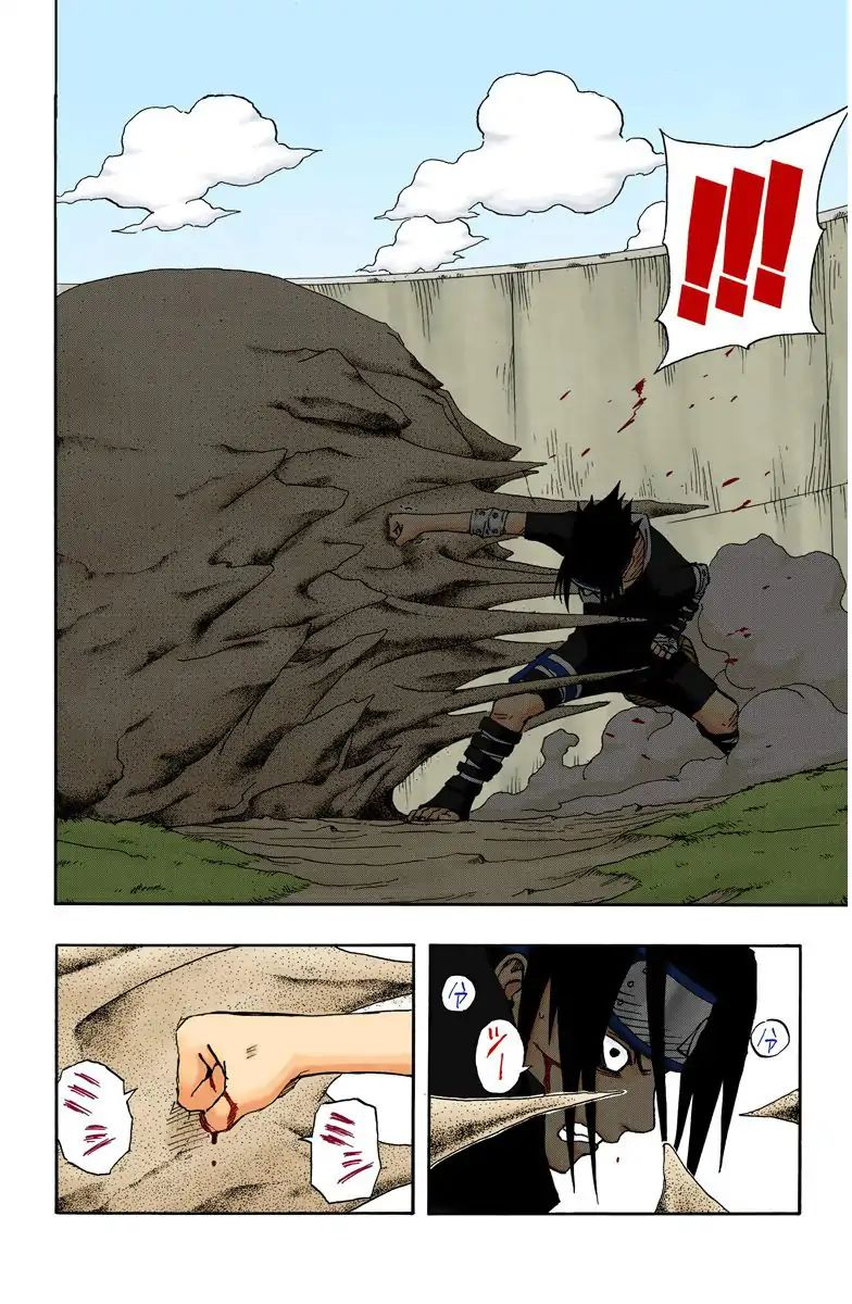 Naruto - Full Color - Vol.13 Chapter 112: Sasuke's Taijutsu!!