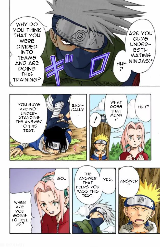 Naruto - Full Color - Vol.2 Chapter 8: You Failed!!!