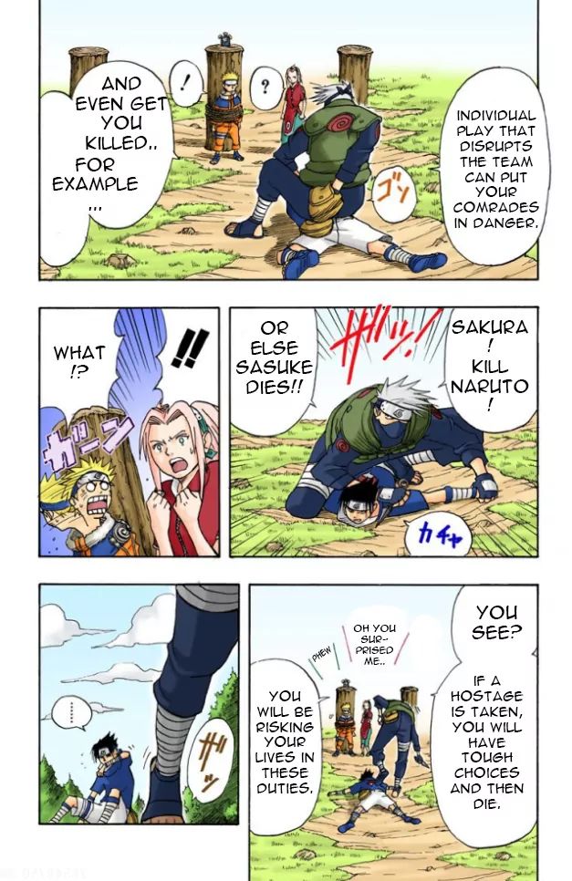 Naruto - Full Color - Vol.2 Chapter 8: You Failed!!!