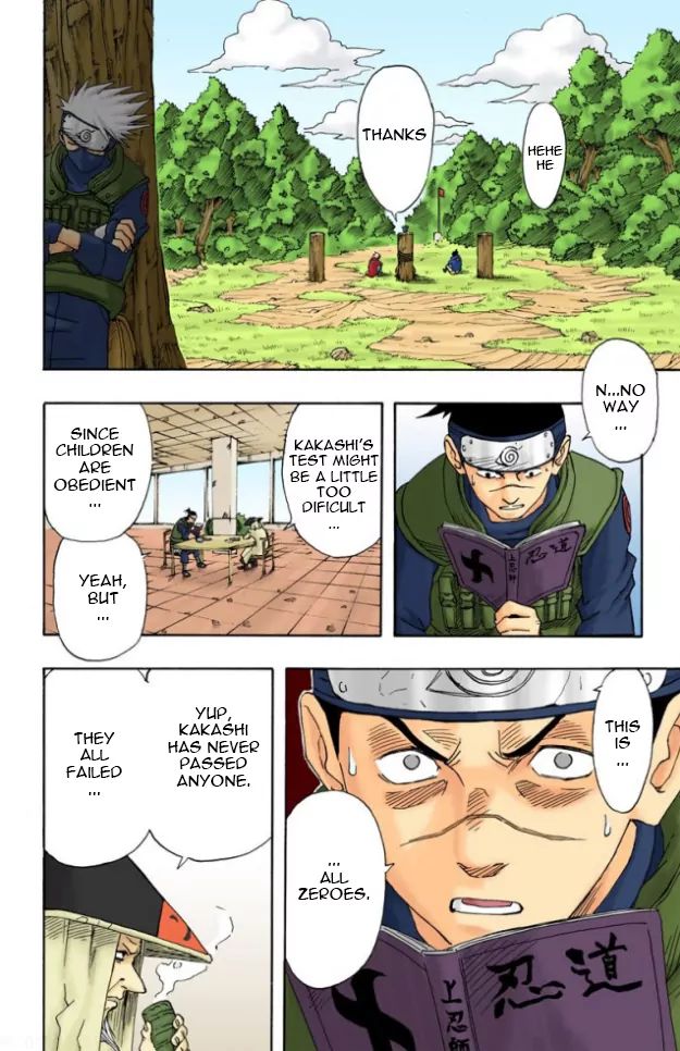 Naruto - Full Color - Vol.2 Chapter 8: You Failed!!!