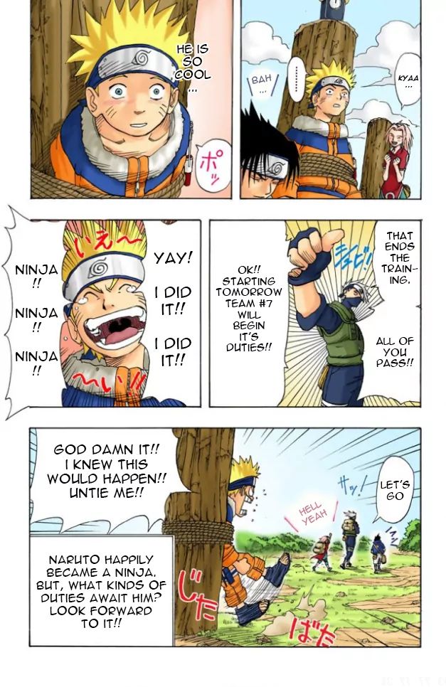 Naruto - Full Color - Vol.2 Chapter 8: You Failed!!!