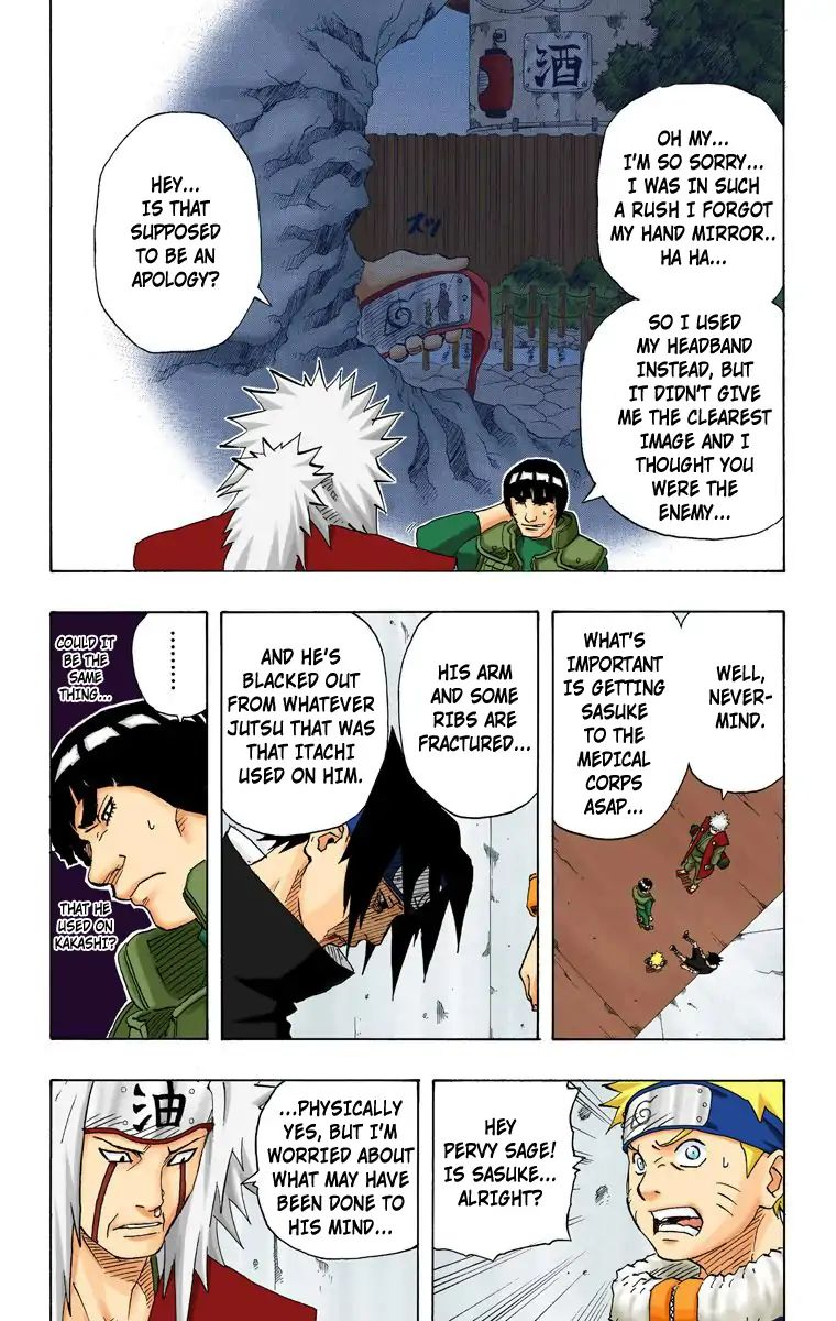 Naruto - Full Color - Vol.17 Chapter 148: Itachi's Power!!