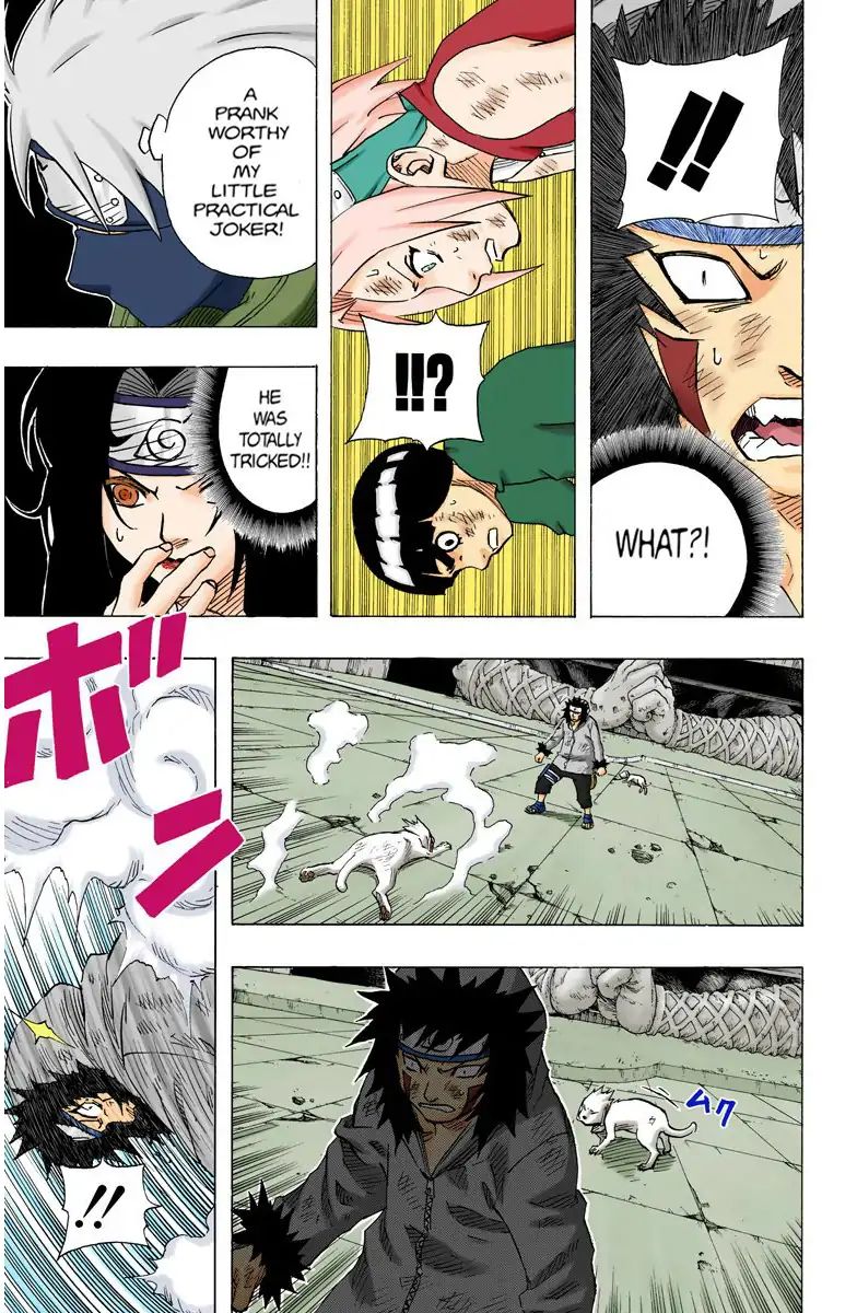 Naruto - Full Color - Vol.9 Chapter 77: Naruto's Clever Scheme!!