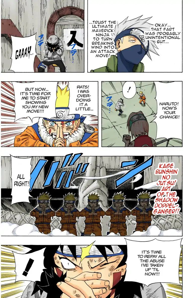 Naruto - Full Color - Vol.9 Chapter 77: Naruto's Clever Scheme!!