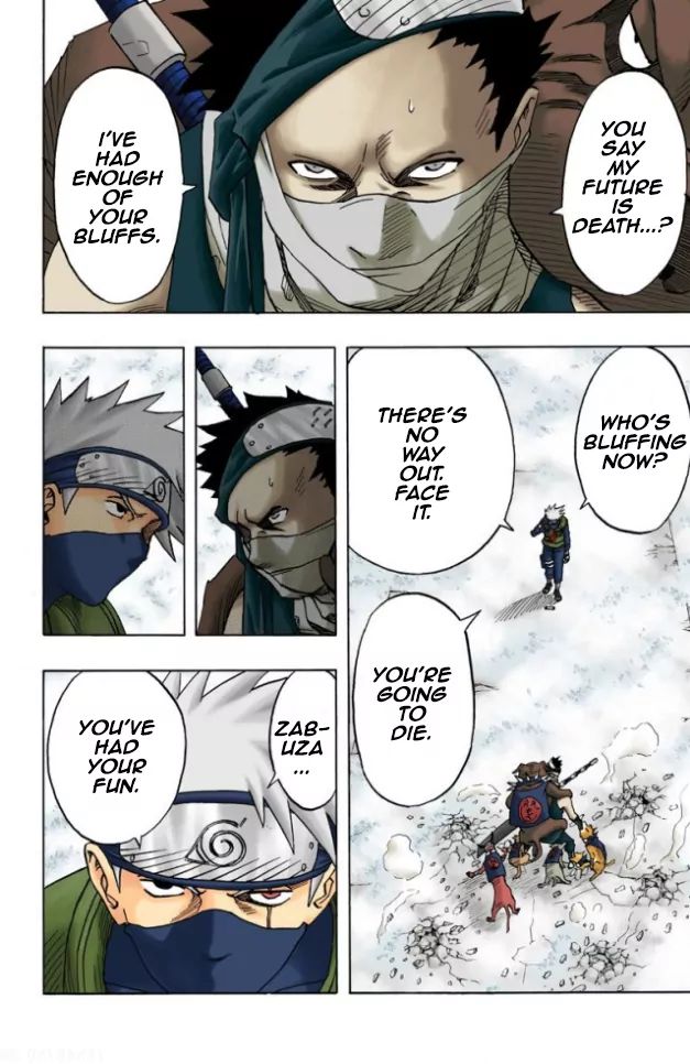 Naruto - Full Color - Vol.4 Chapter 30: Your Future Is...!!