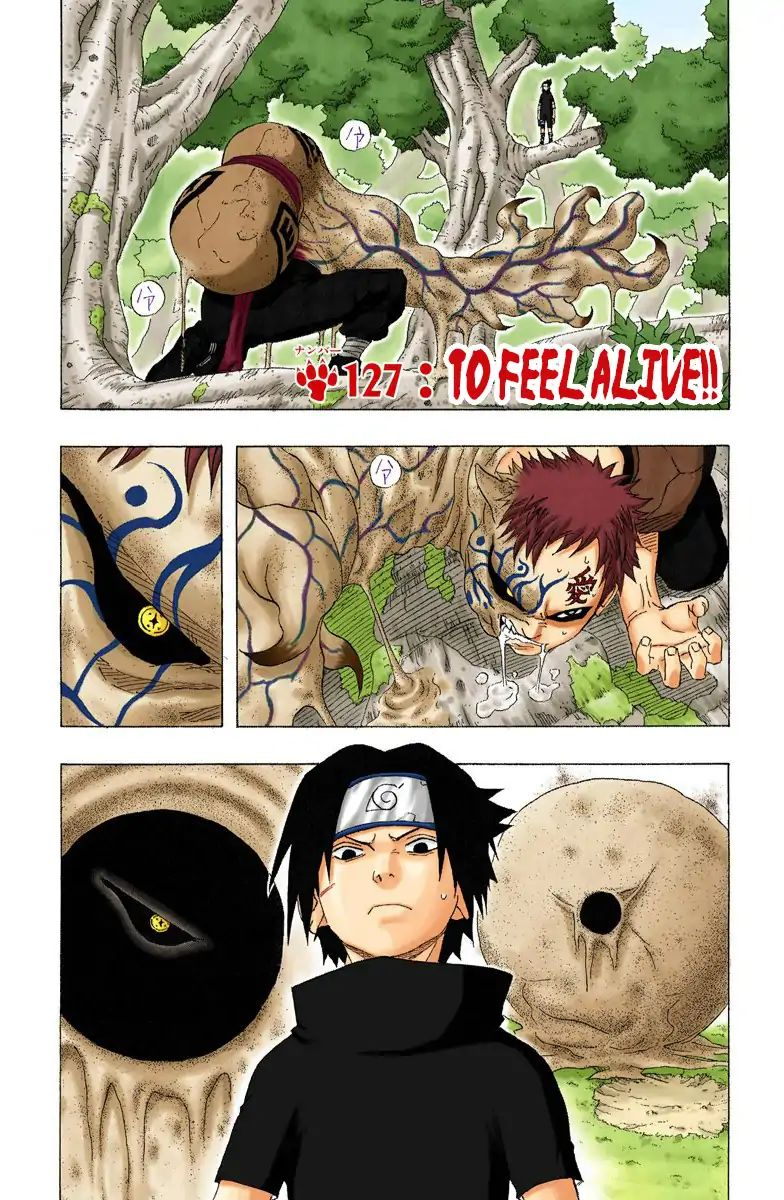 Naruto - Full Color - Vol.15 Chapter 127: To Feel Alive!!