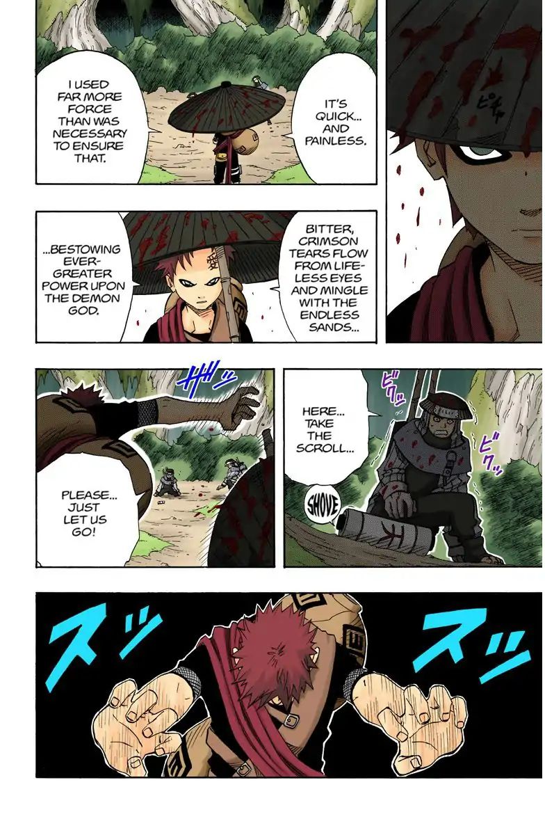 Naruto - Full Color - Vol.7 Chapter 59: The Tragedy Of The Sand