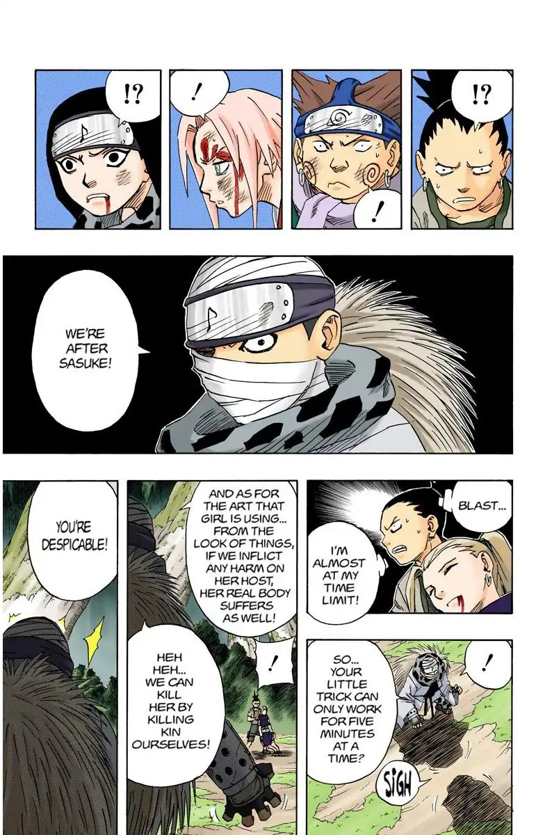 Naruto - Full Color - Vol.7 Chapter 55: No Holds Barred