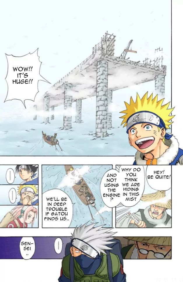 Naruto - Full Color - Vol.2 Chapter 11: Disembark!!