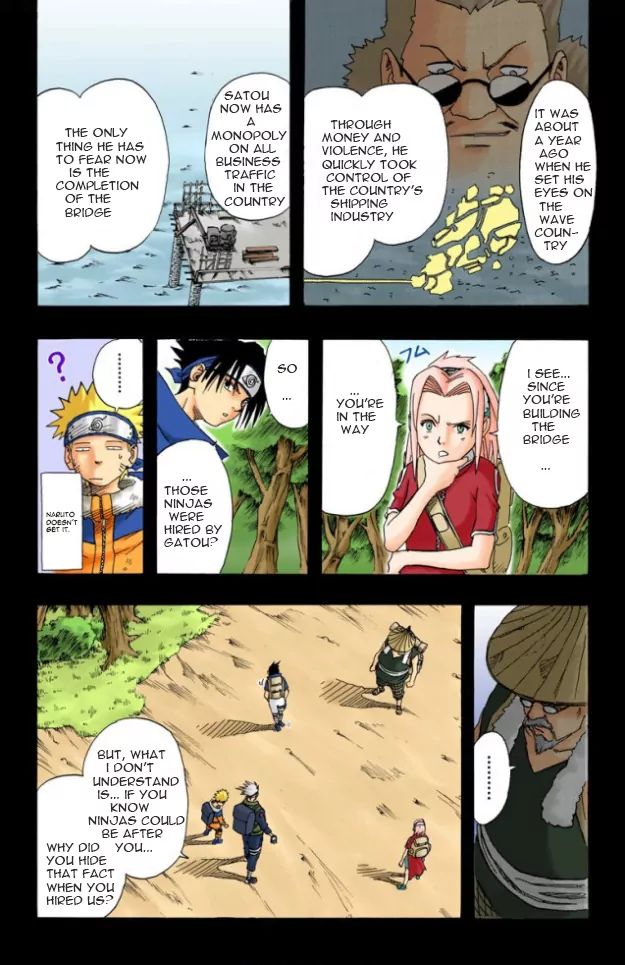 Naruto - Full Color - Vol.2 Chapter 11: Disembark!!