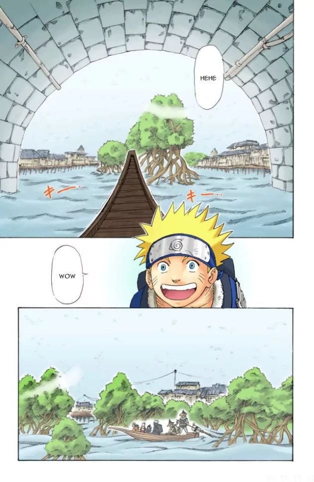 Naruto - Full Color - Vol.2 Chapter 11: Disembark!!