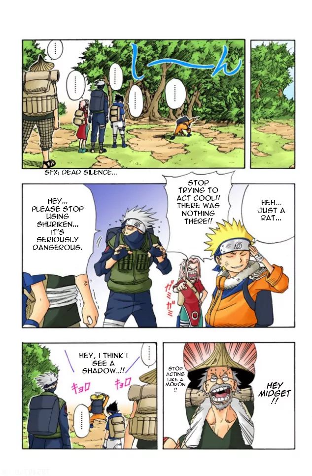 Naruto - Full Color - Vol.2 Chapter 11: Disembark!!