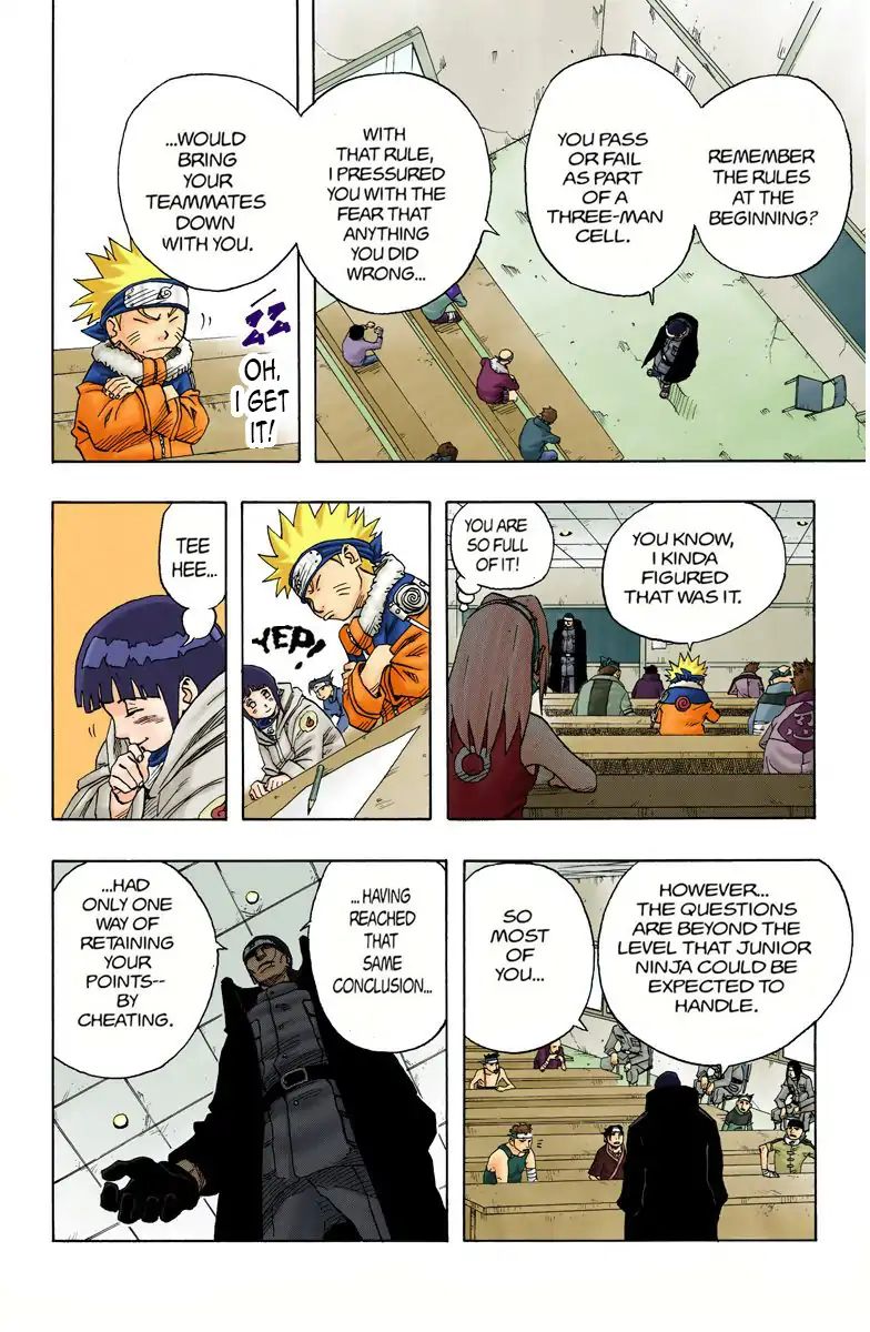 Naruto - Full Color - Vol.5 Chapter 44: The Talents We Test For