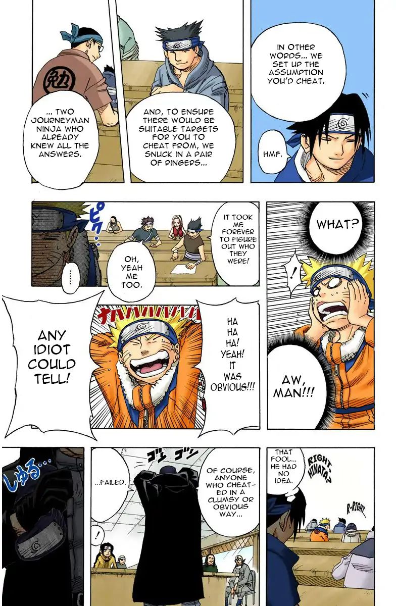 Naruto - Full Color - Vol.5 Chapter 44: The Talents We Test For