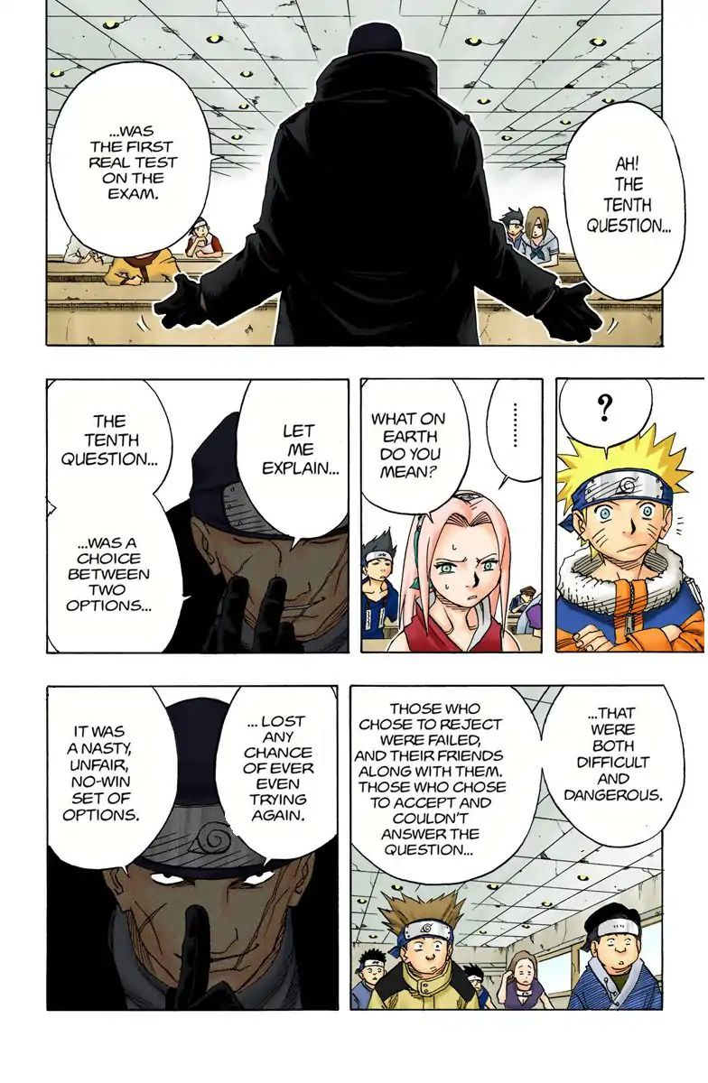 Naruto - Full Color - Vol.5 Chapter 44: The Talents We Test For