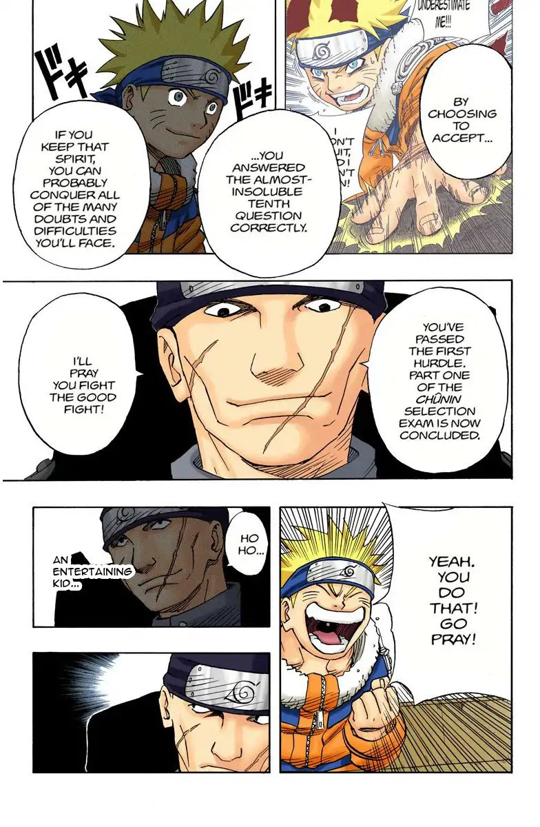 Naruto - Full Color - Vol.5 Chapter 44: The Talents We Test For