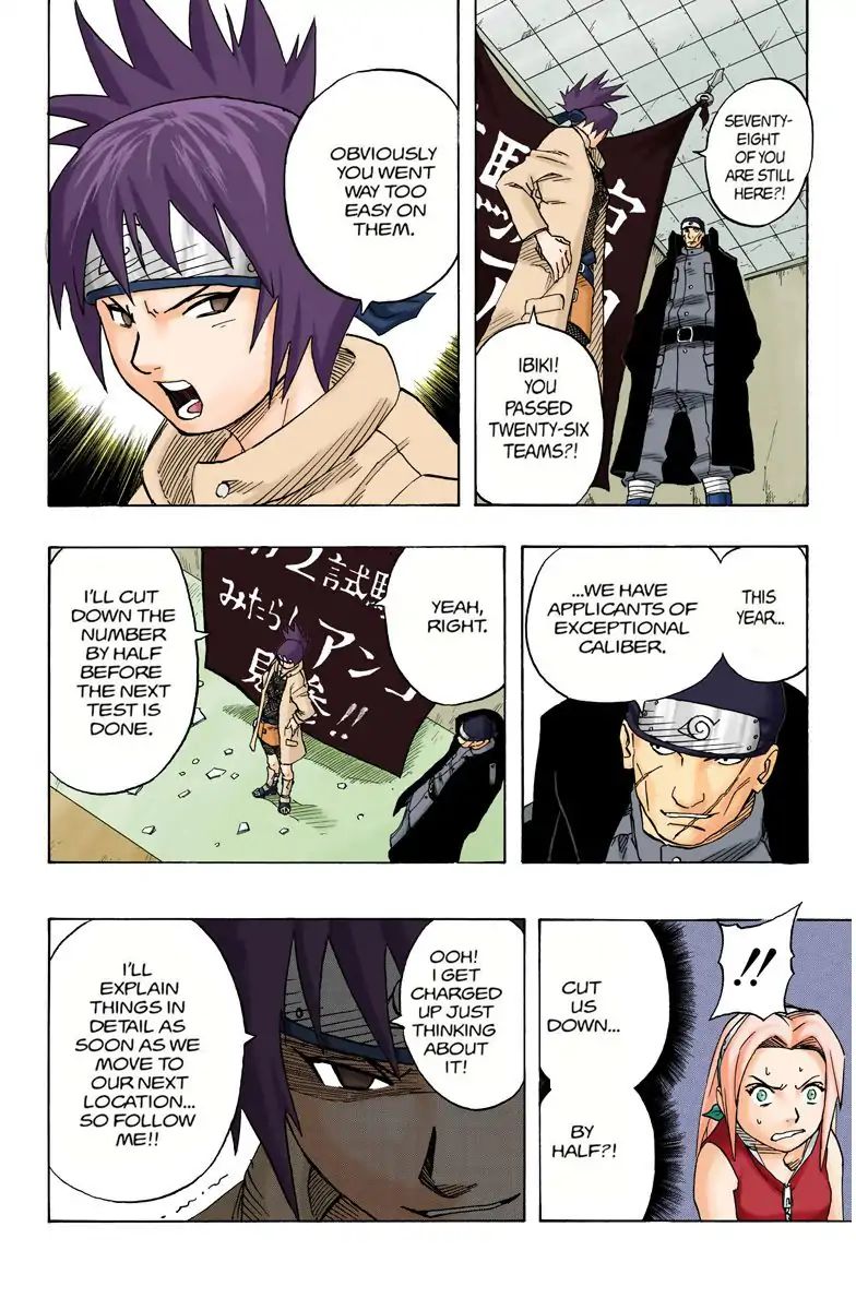 Naruto - Full Color - Vol.5 Chapter 44: The Talents We Test For