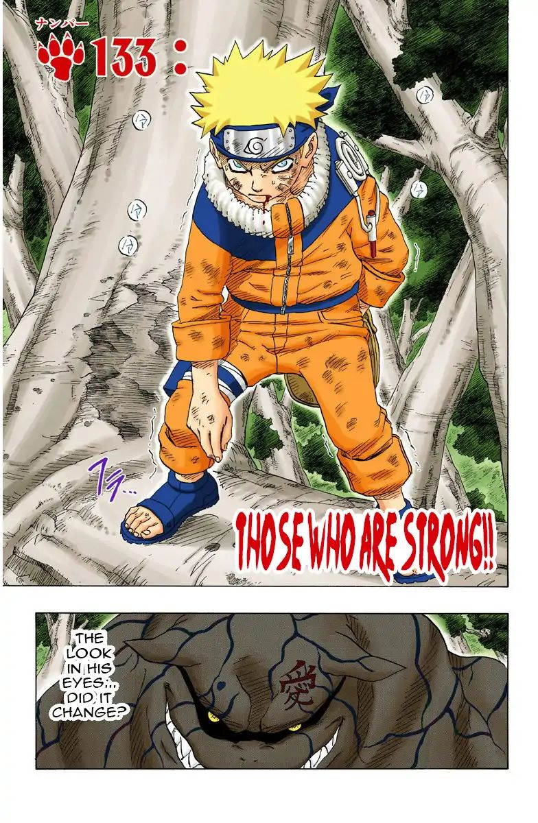 Naruto - Full Color - Vol.15 Chapter 133: Those Who Are Strong!!