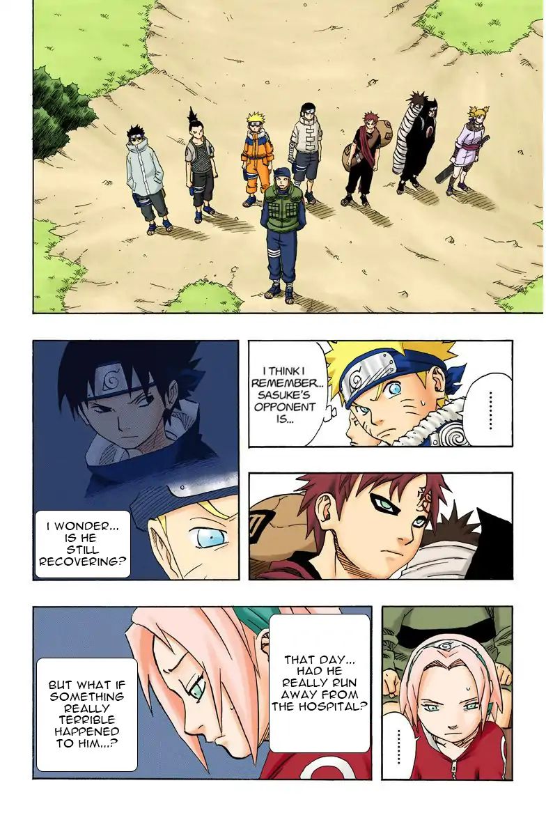 Naruto - Full Color - Vol.11 Chapter 99: The Finals Commence!!