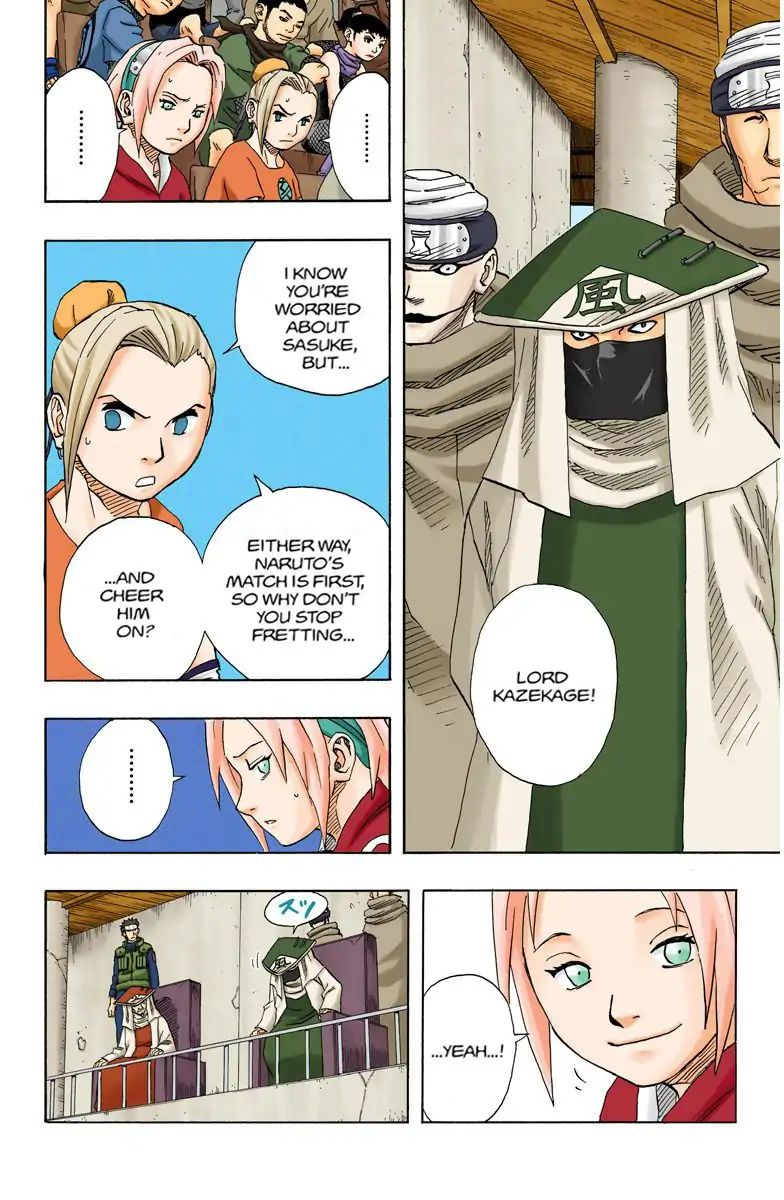 Naruto - Full Color - Vol.11 Chapter 99: The Finals Commence!!