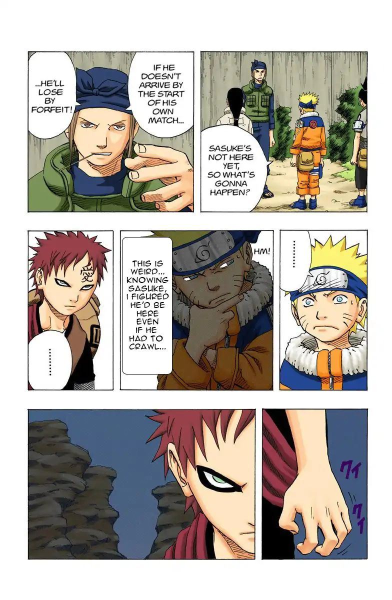 Naruto - Full Color - Vol.11 Chapter 99: The Finals Commence!!