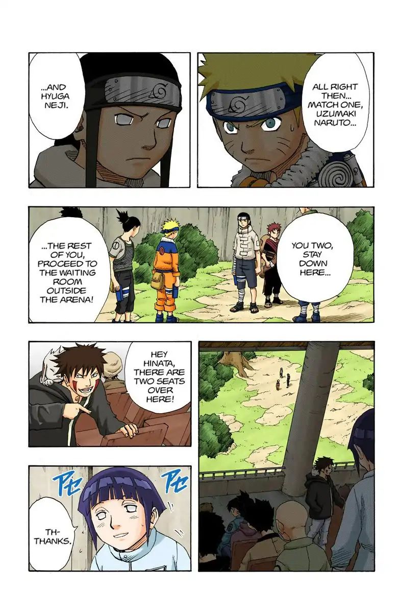 Naruto - Full Color - Vol.11 Chapter 99: The Finals Commence!!