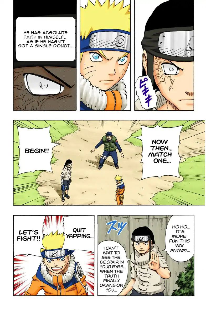 Naruto - Full Color - Vol.11 Chapter 99: The Finals Commence!!