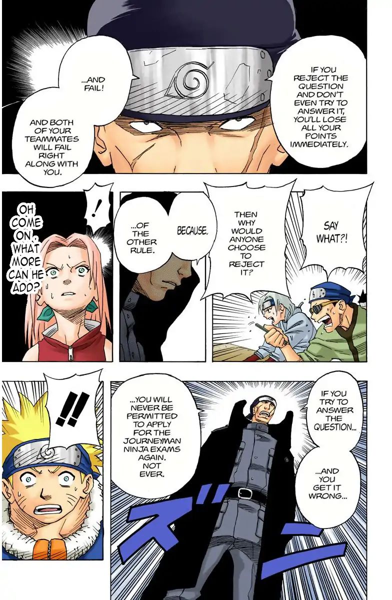 Naruto - Full Color - Vol.5 Chapter 43: The Tenth Question