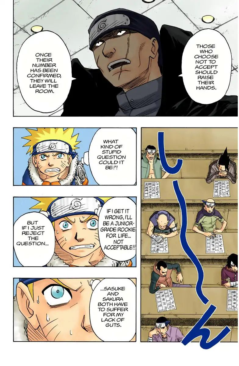 Naruto - Full Color - Vol.5 Chapter 43: The Tenth Question