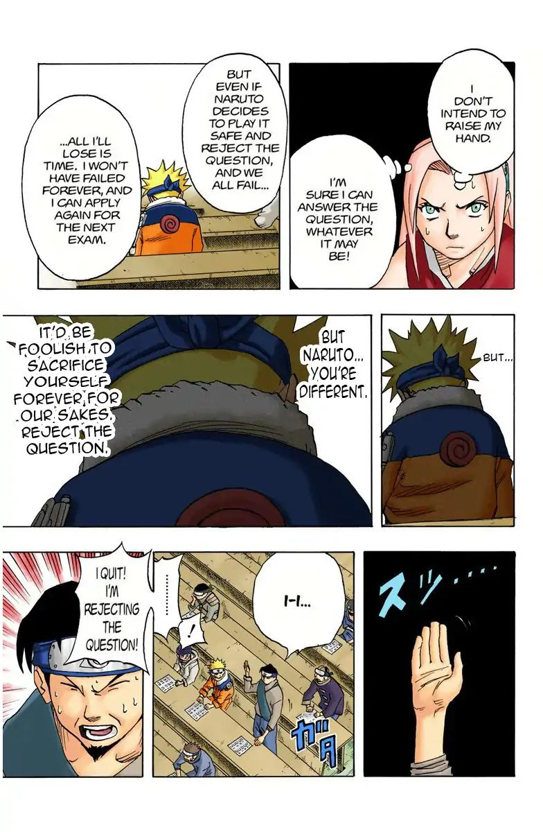 Naruto - Full Color - Vol.5 Chapter 43: The Tenth Question