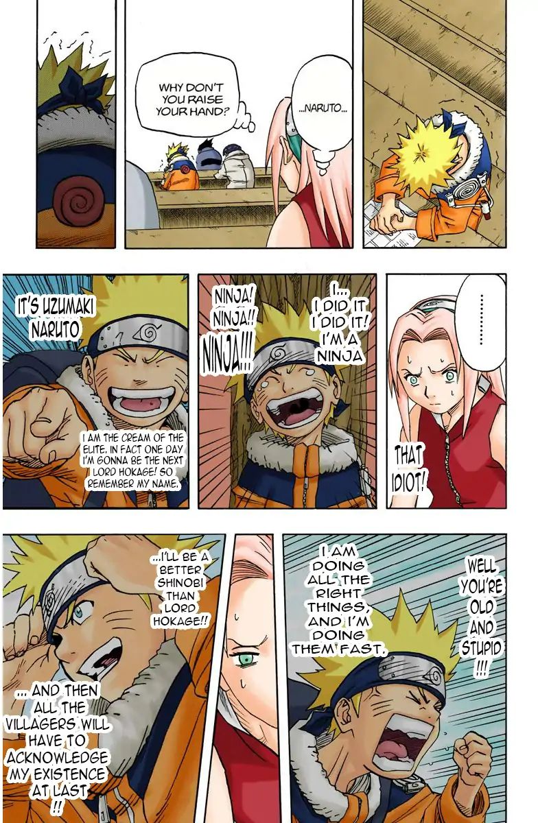 Naruto - Full Color - Vol.5 Chapter 43: The Tenth Question