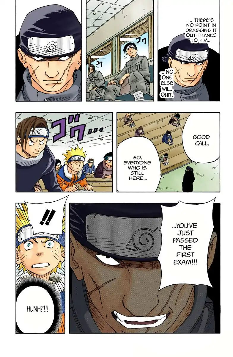 Naruto - Full Color - Vol.5 Chapter 43: The Tenth Question