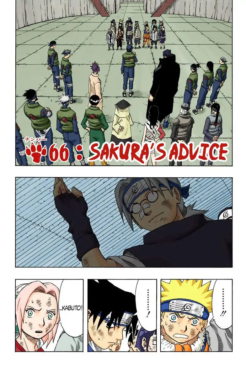 Naruto - Full Color - Vol.8 Chapter 66: Sakura's Advice