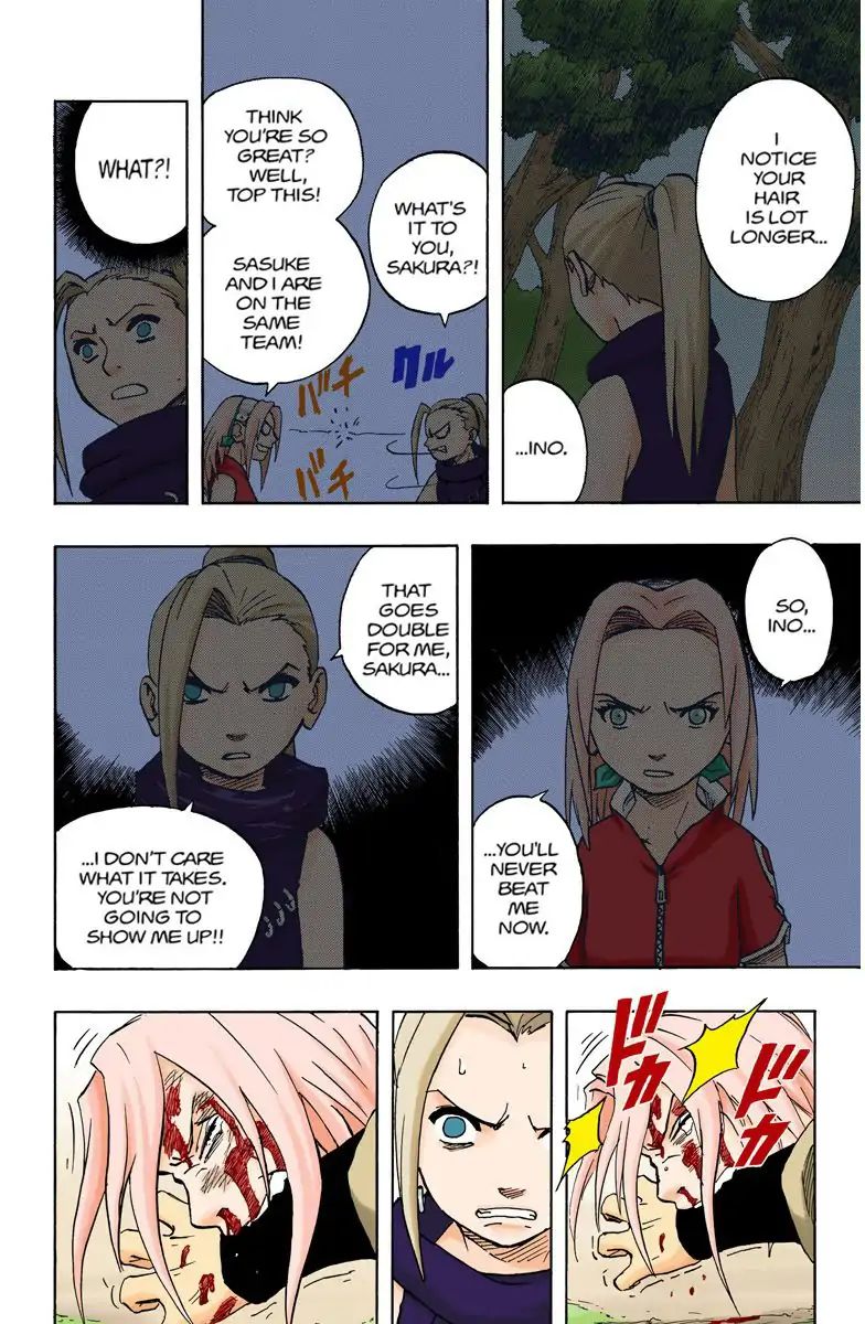 Naruto - Full Color - Vol.6 Chapter 54: Sakura And Ino