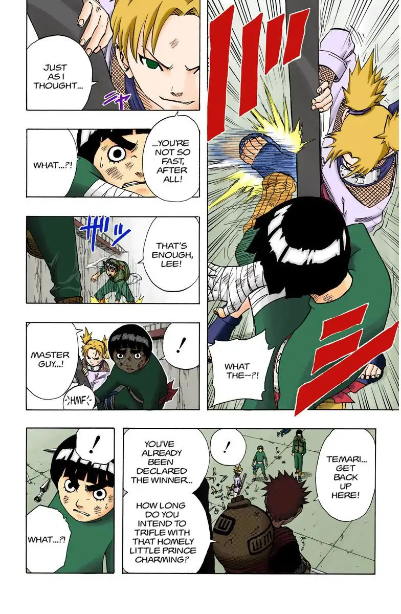 Naruto - Full Color - Vol.9 Chapter 74: The Sixth Round Match And Then