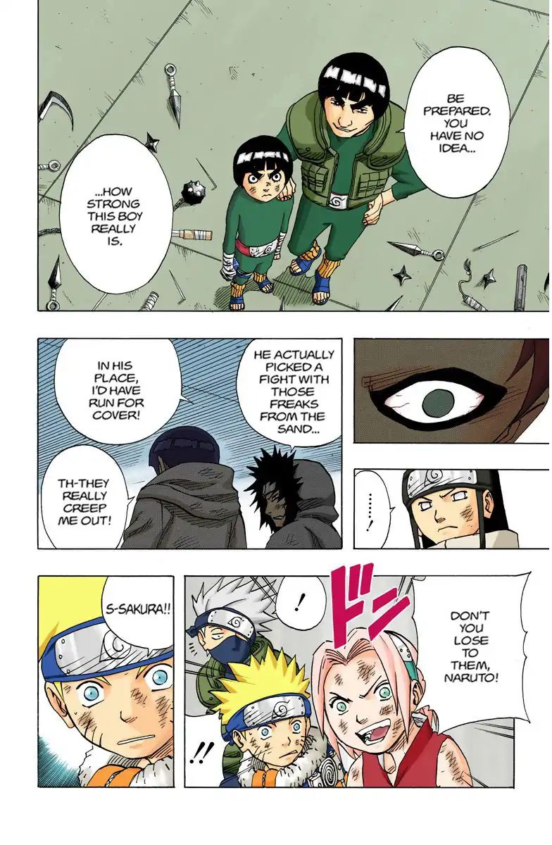 Naruto - Full Color - Vol.9 Chapter 74: The Sixth Round Match And Then