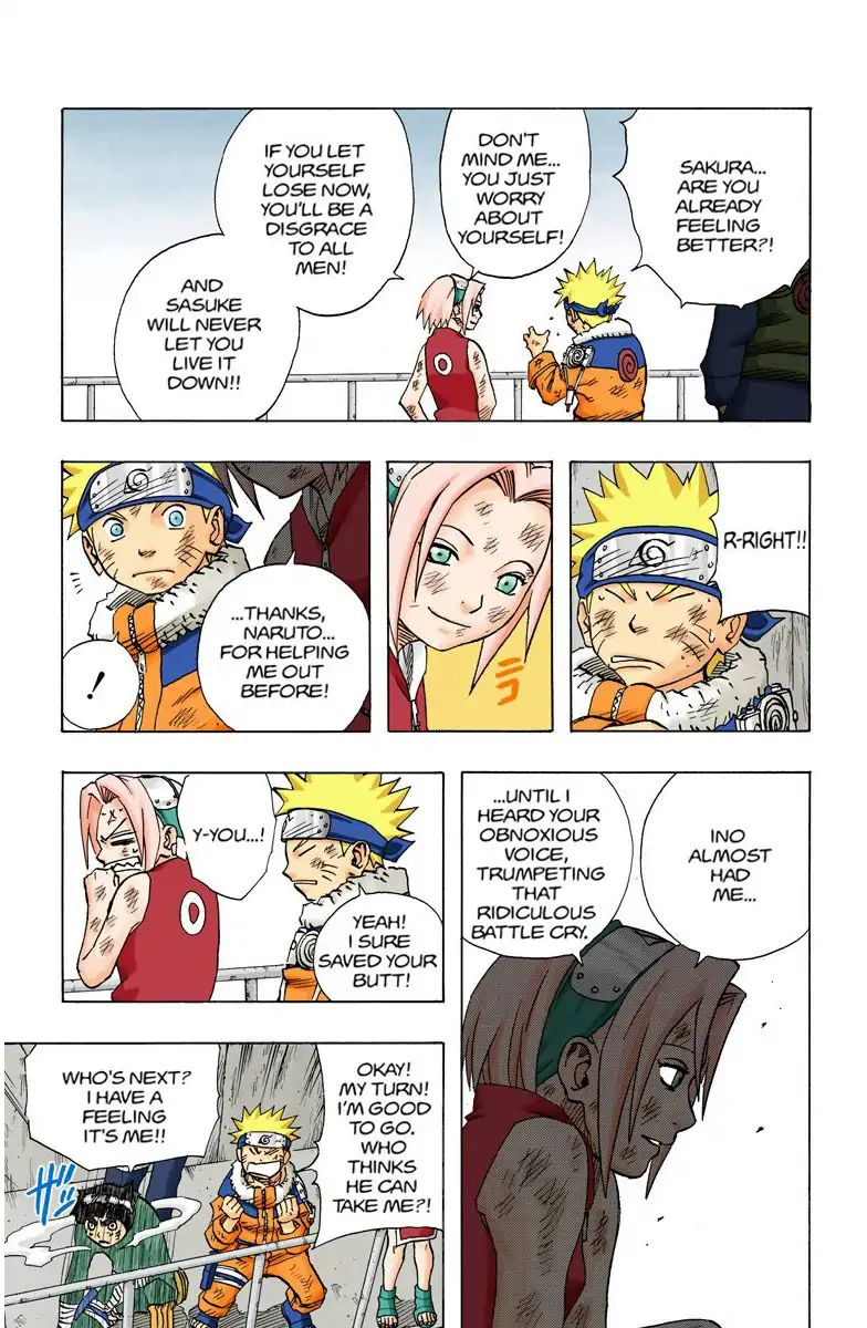 Naruto - Full Color - Vol.9 Chapter 74: The Sixth Round Match And Then