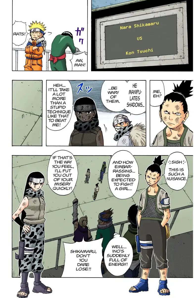 Naruto - Full Color - Vol.9 Chapter 74: The Sixth Round Match And Then