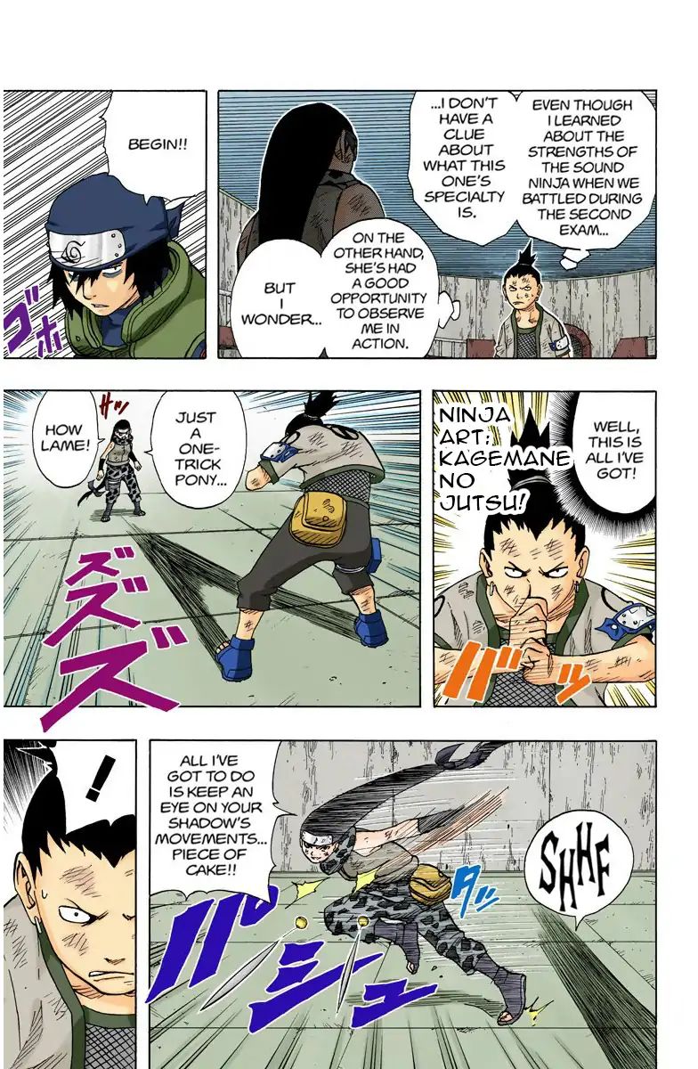 Naruto - Full Color - Vol.9 Chapter 74: The Sixth Round Match And Then