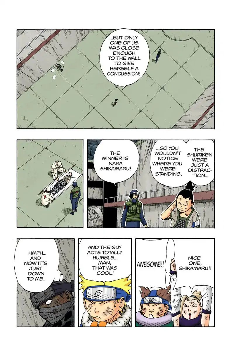 Naruto - Full Color - Vol.9 Chapter 74: The Sixth Round Match And Then