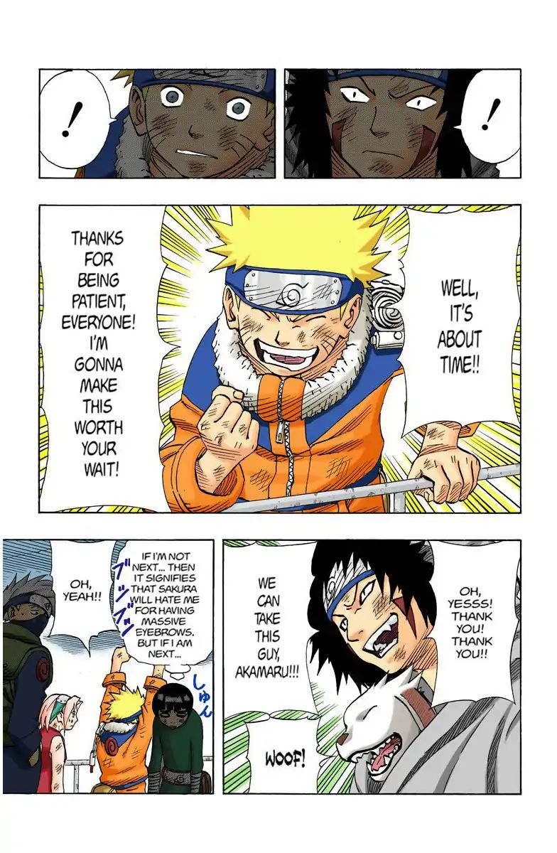 Naruto - Full Color - Vol.9 Chapter 74: The Sixth Round Match And Then