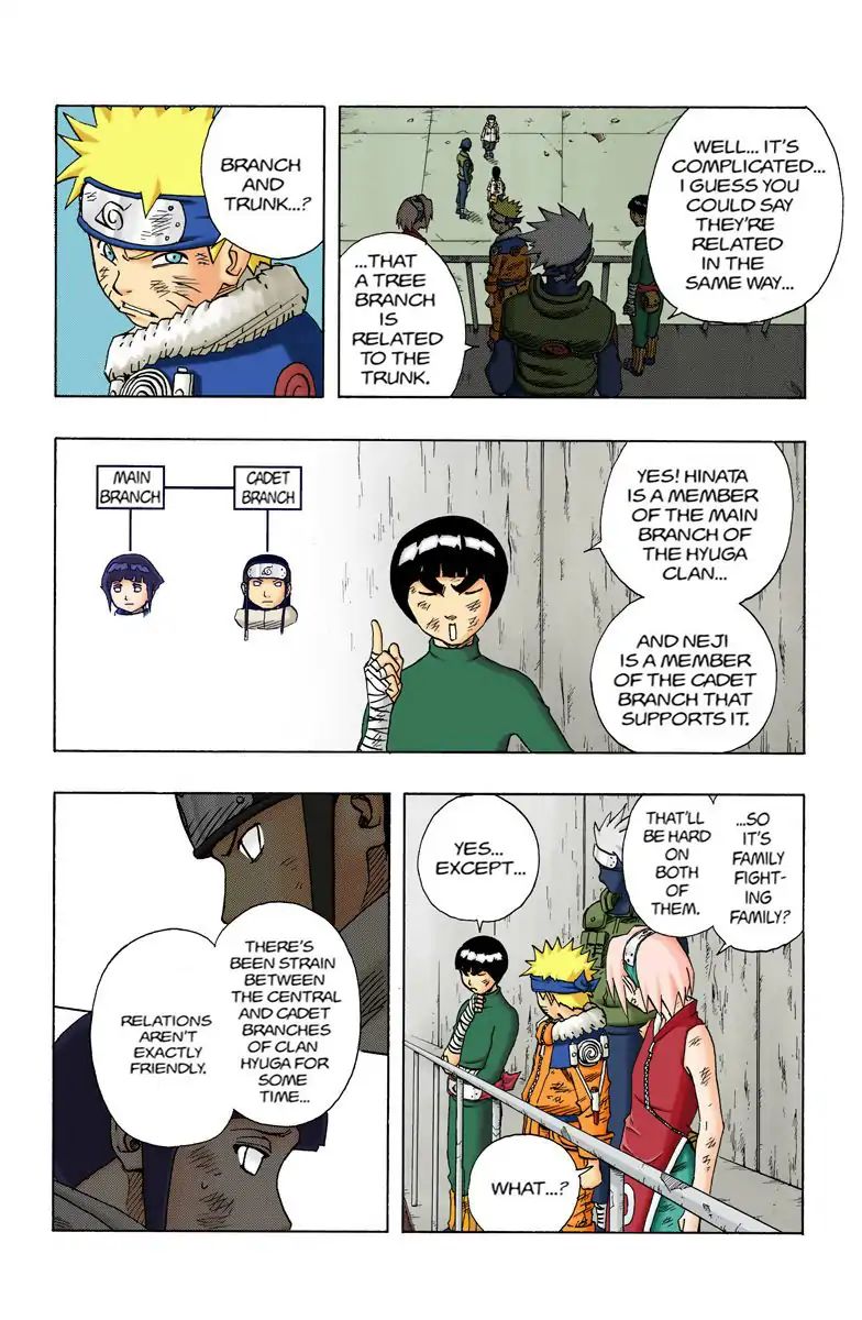 Naruto - Full Color - Vol.9 Chapter 78: Neji Vs Hinata