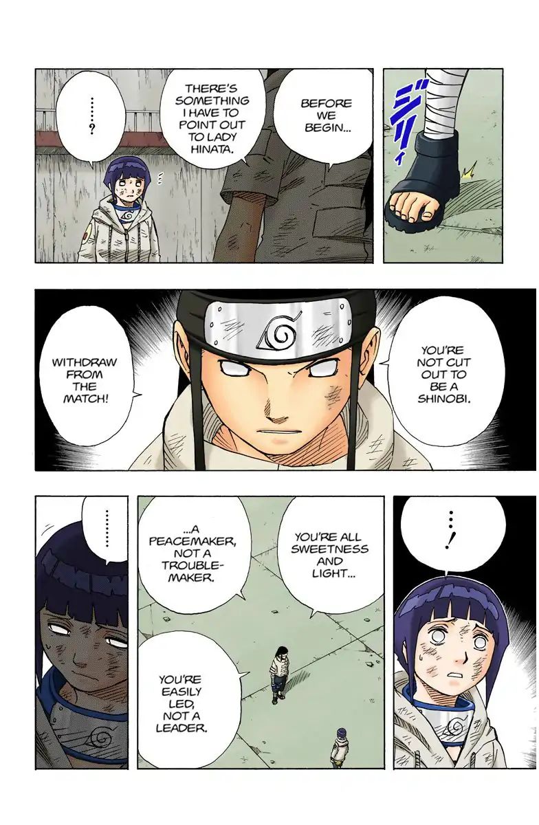 Naruto - Full Color - Vol.9 Chapter 78: Neji Vs Hinata